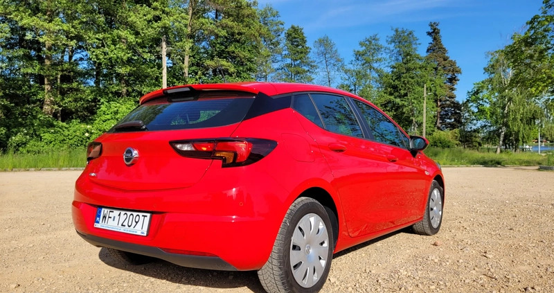 Opel Astra cena 51906 przebieg: 33000, rok produkcji 2019 z Blachownia małe 326